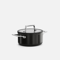 Hrniec Meda 5.0 Pro, ø 20 cm (2,6 l) - Nepriľnavý hrniec s keramickým povrchom s pokrievkou, čierny
