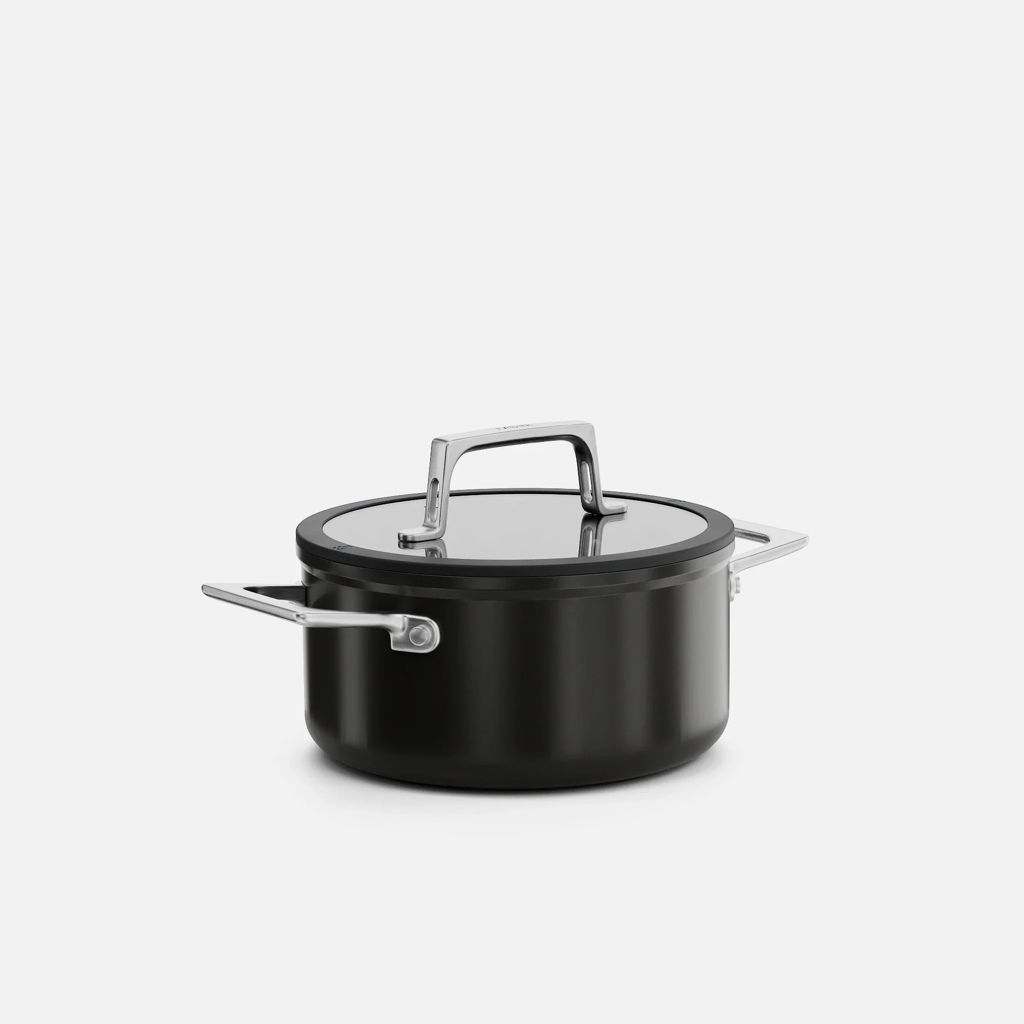 Hrniec Meda 5.0 Pro, ø 20 cm (2,6 l) - Nepriľnavý hrniec s keramickým povrchom s pokrievkou, čierny