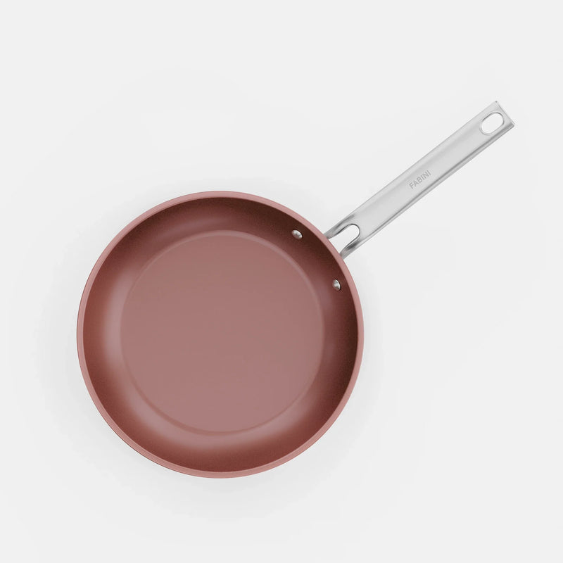 Sada panvíc Meda 5.0 Pro, ø 24 cm + ø 28 cm, 2 diely - Nepriľnavé panvice s keramickým povrchom, broskyňovoružové