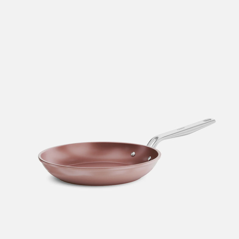 Panvica Meda 5.0 Pro, ø 24 cm - Nepriľnavá panvica s keramickým povrchom bez pokrievky, broskyňovoružová