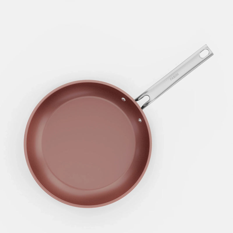 Panvica Meda 5.0 Pro, ø 26 cm - Nepriľnavá panvica s keramickým povrchom bez pokrievky, broskyňovoružová