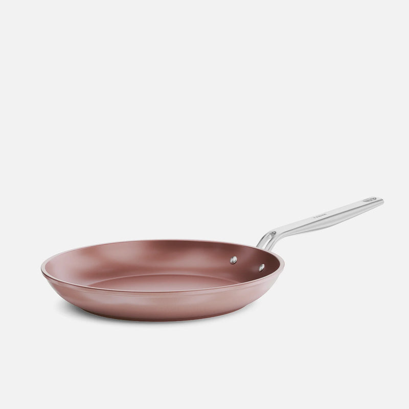 Panvica Meda 5.0 Pro, ø 28 cm - Nepriľnavá panvica s keramickým povrchom bez pokrievky, broskyňovoružová