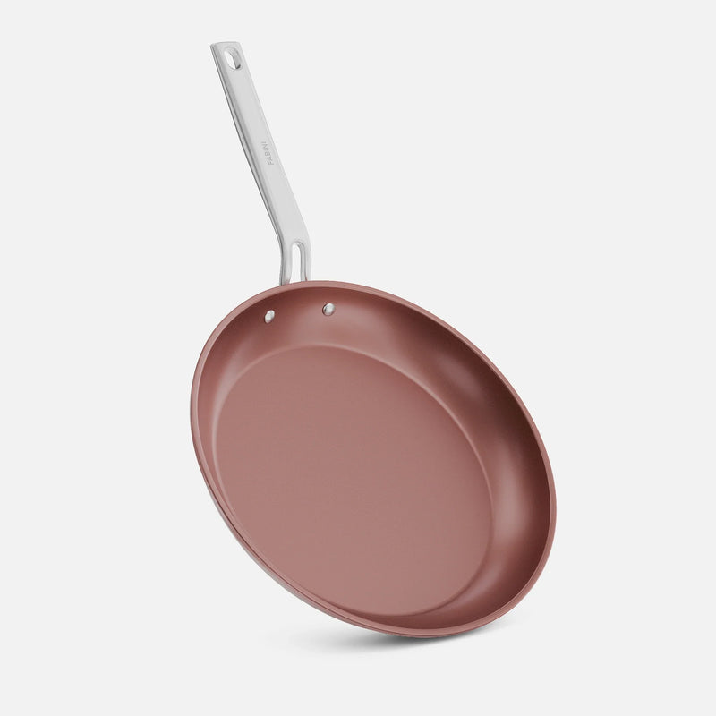 Panvica Meda 5.0 Pro, ø 30 cm - Nepriľnavá panvica s keramickým povrchom bez pokrievky, broskyňovoružová