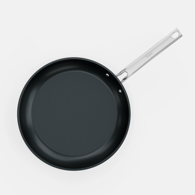 Panvica Meda 5.0 Pro, ø 30 cm - Nepriľnavá panvica s keramickým povrchom bez pokrievky, čierna