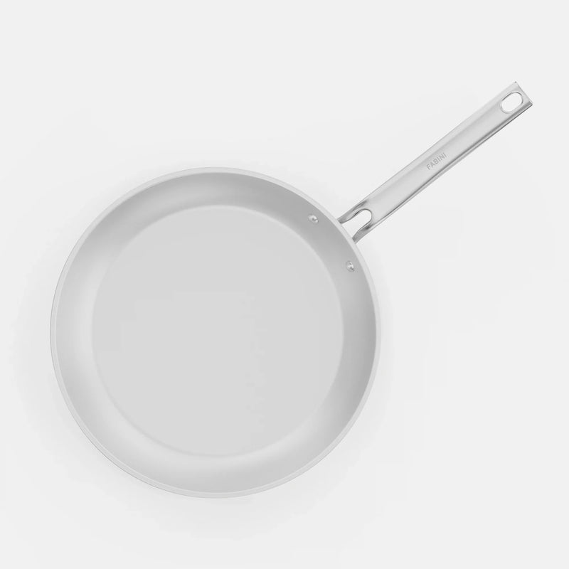 Panvica Meda 5.0 Pro, ø 30 cm - Nepriľnavá panvica s keramickým povrchom bez pokrievky, svetlosivá