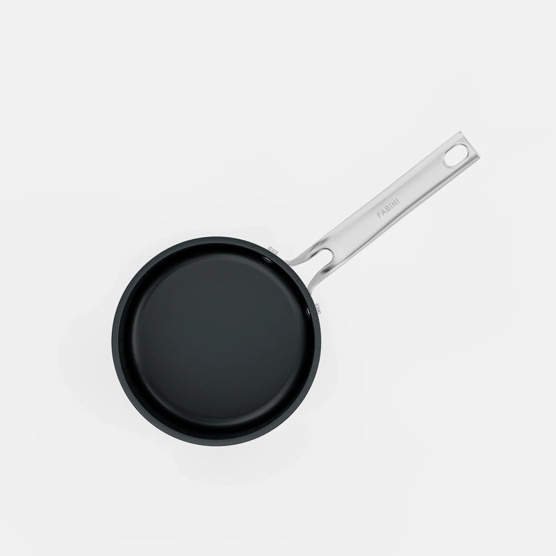Rajnica Meda 5.0 Pro, ø 16 cm (1,2 l) - Nepriľnavá rajnica s keramickým povrchom s pokrievkou, čierny