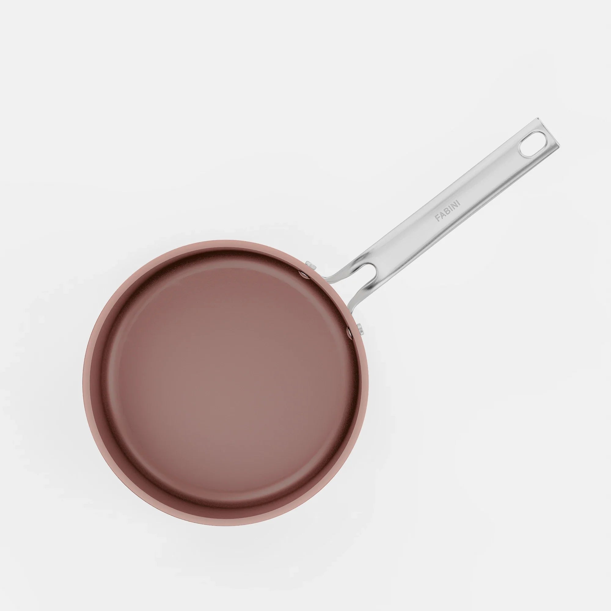 Rajnica Meda 5.0 Pro, ø 20 cm (2,4 l) - Nepriľnavá rajnica s keramickým povrchom s pokrievkou, broskyňovoružový