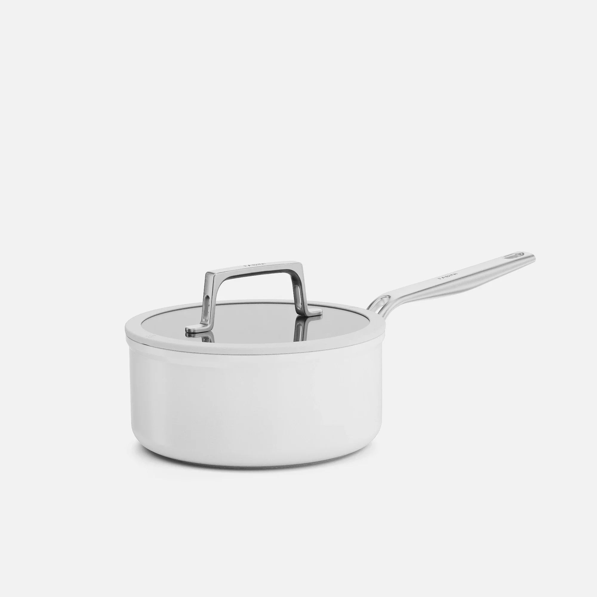 Rajnica Meda 5.0 Pro, ø 20 cm (2,4 l) - Nepriľnavá rajnica s keramickým povrchom s pokrievkou, svetlosivý