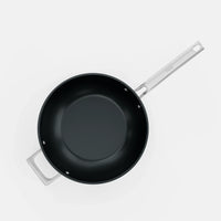 Wok panvica Meda 5.0 Pro, ø 28 cm - Nepriľnavá panvica s keramickým povrchom s pokrievkou, čierna