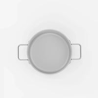 Hrniec Meda 5.0 Standard, ø 20 cm (2,6 l) - Nepriľnavý hrniec s keramickým povrchom s pokrievkou, krémový