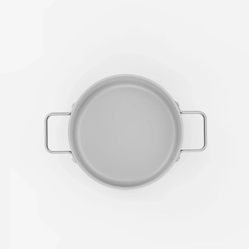 Hrniec Meda 5.0 Standard, ø 20 cm (2,6 l) - Nepriľnavý hrniec s keramickým povrchom s pokrievkou, krémový