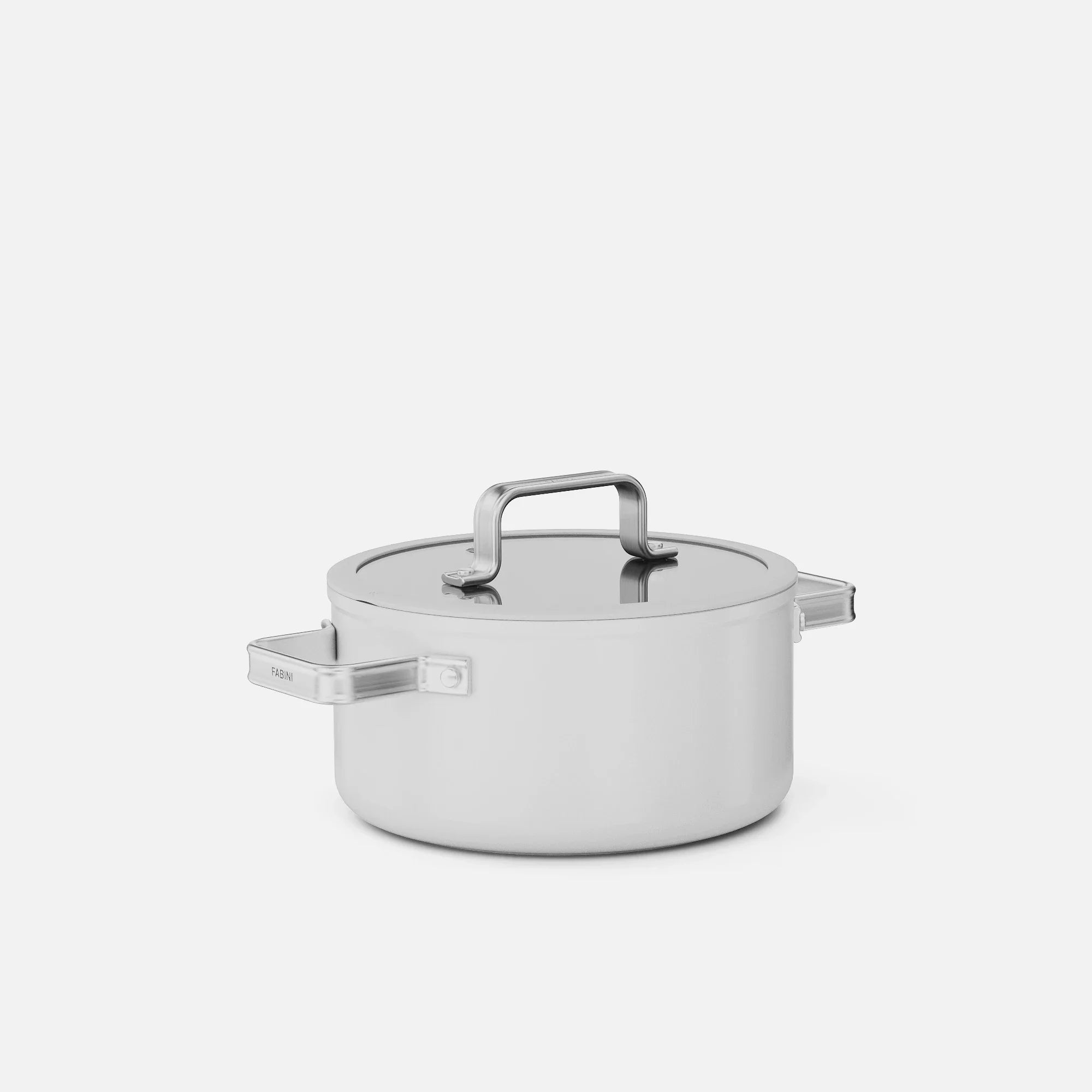 Hrniec Meda 5.0 Standard, ø 20 cm (2,6 l) - Nepriľnavý hrniec s keramickým povrchom s pokrievkou, krémový