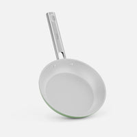 Panvica Meda 5.0 Standard, ø 20 cm - Nepriľnavá panvica s keramickým povrchom bez pokrievky, šalviovo zelená