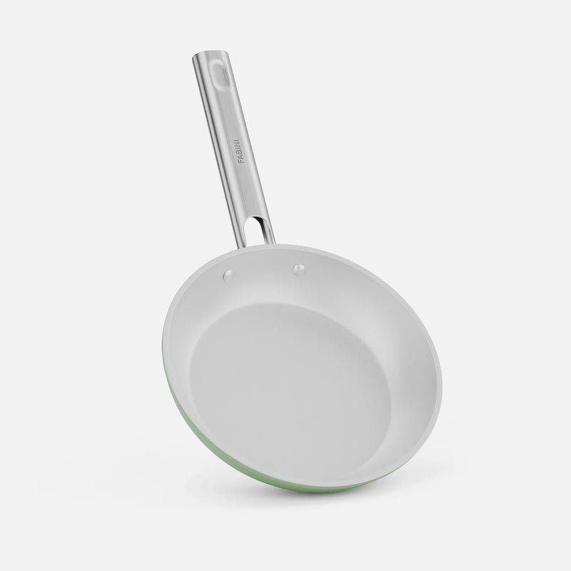 Panvica Meda 5.0 Standard, ø 20 cm - Nepriľnavá panvica s keramickým povrchom bez pokrievky, šalviovo zelená