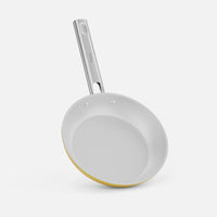 Sada panvíc Meda 5.0 Standard, ø 20 cm + ø 26 cm, 2 diely - Nepriľnavé panvice s keramickým povrchom, žlté