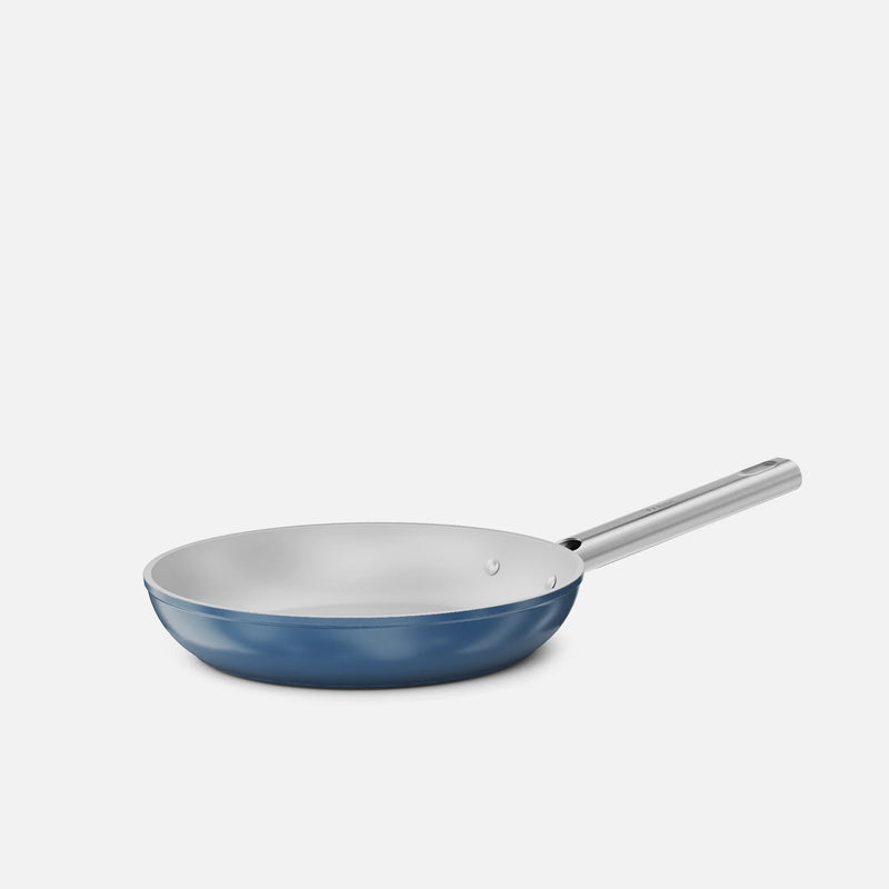 Panvica Meda 5.0 Standard, ø 24 cm - Nepriľnavá panvica s keramickým povrchom bez pokrievky, modrá