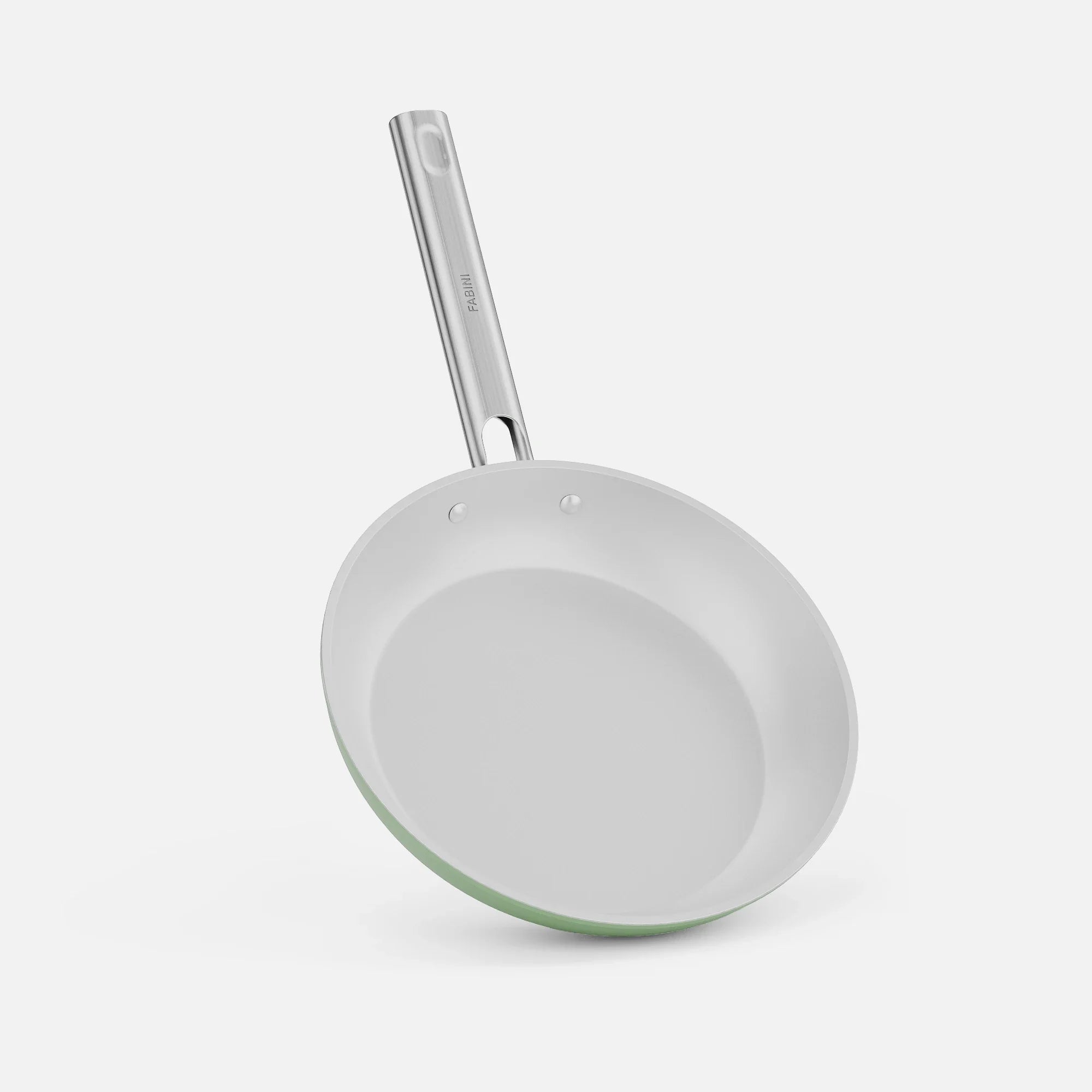 Sada panvíc Meda 5.0 Standard, ø 24 cm + ø 28 cm, 2 diely - Nepriľnavé panvice s keramickým povrchom, šalviovo zelené