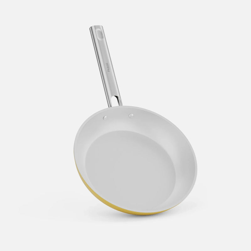 Sada panvíc Meda 5.0 Standard, ø 24 cm + ø 28 cm, 2 diely - Nepriľnavé panvice s keramickým povrchom, žlté