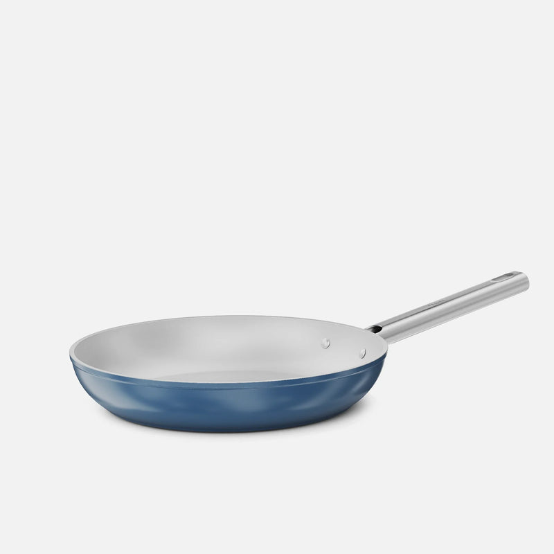Panvica Meda 5.0 Standard, ø 28 cm - Nepriľnavá panvica s keramickým povrchom bez pokrievky, modrá