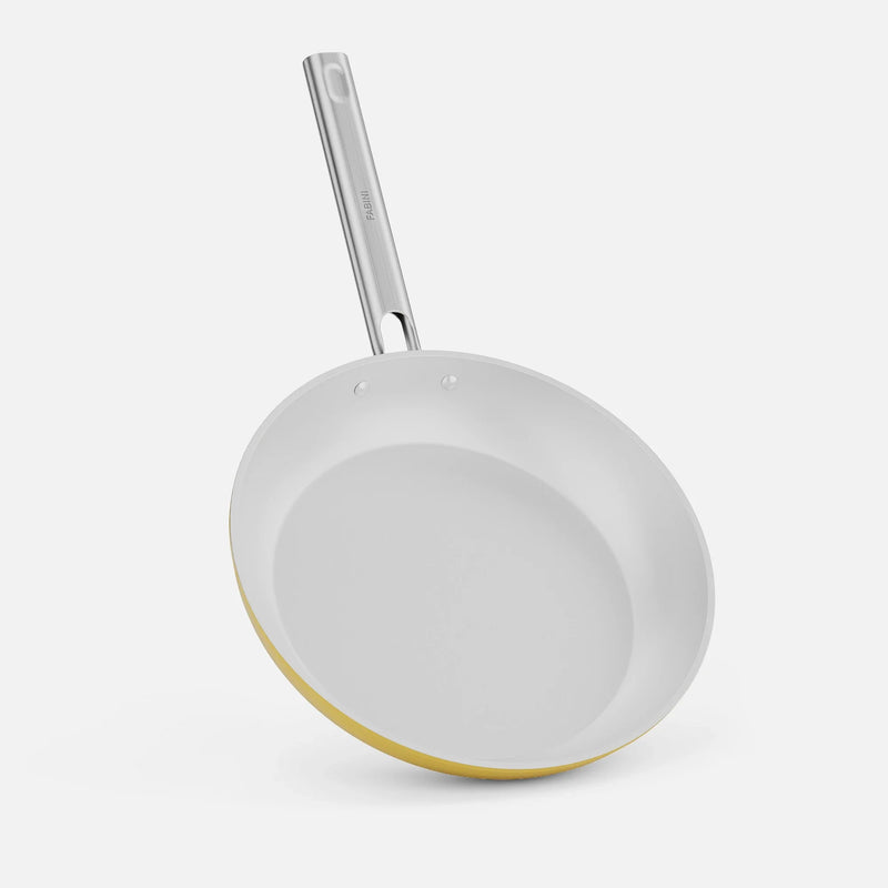 Panvica Meda 5.0 Standard, ø 28 cm - Nepriľnavá panvica s keramickým povrchom bez pokrievky, žltá