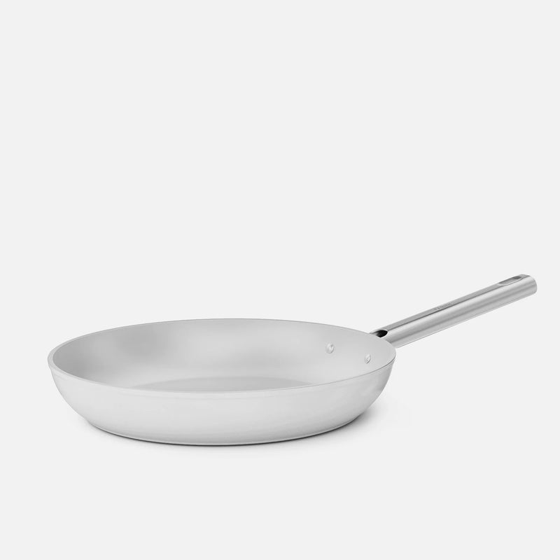 Panvica Meda 5.0 Standard, ø 30 cm - Nepriľnavá panvica s keramickým povrchom bez pokrievky, krémová