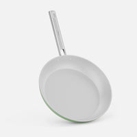 Panvica Meda 5.0 Standard, ø 30 cm - Nepriľnavá panvica s keramickým povrchom bez pokrievky, šalviovo zelená