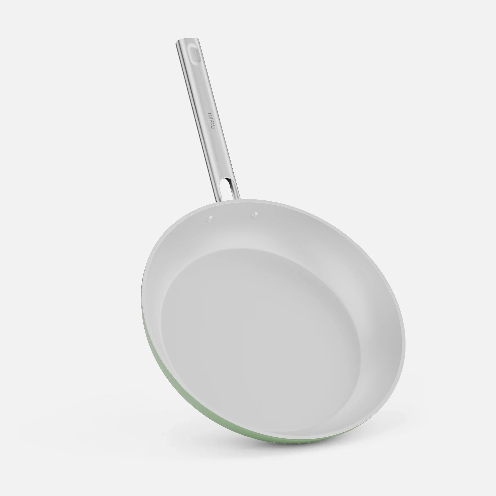 Panvica Meda 5.0 Standard, ø 30 cm - Nepriľnavá panvica s keramickým povrchom bez pokrievky, šalviovo zelená