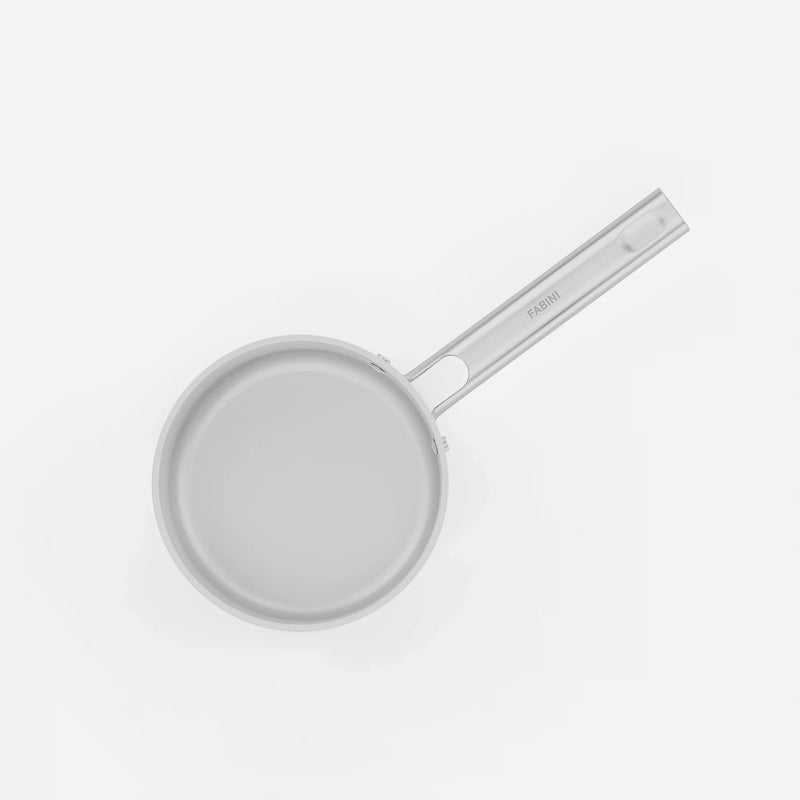 Rajnica Meda 5.0 Standard, ø 16 cm (1,2 l) - Nepriľnavá rajnica s keramickým povrchom s pokrievkou, krémová