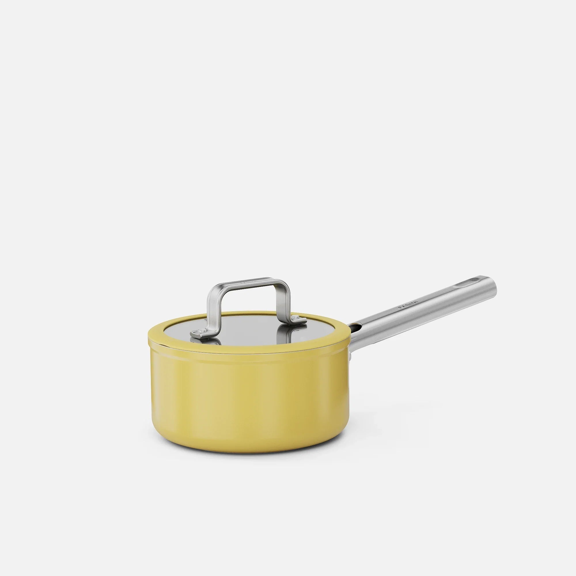 Rajnica Meda 5.0 Standard, ø 16 cm (1,2 l) - Nepriľnavá rajnica s keramickým povrchom s pokrievkou, žltá