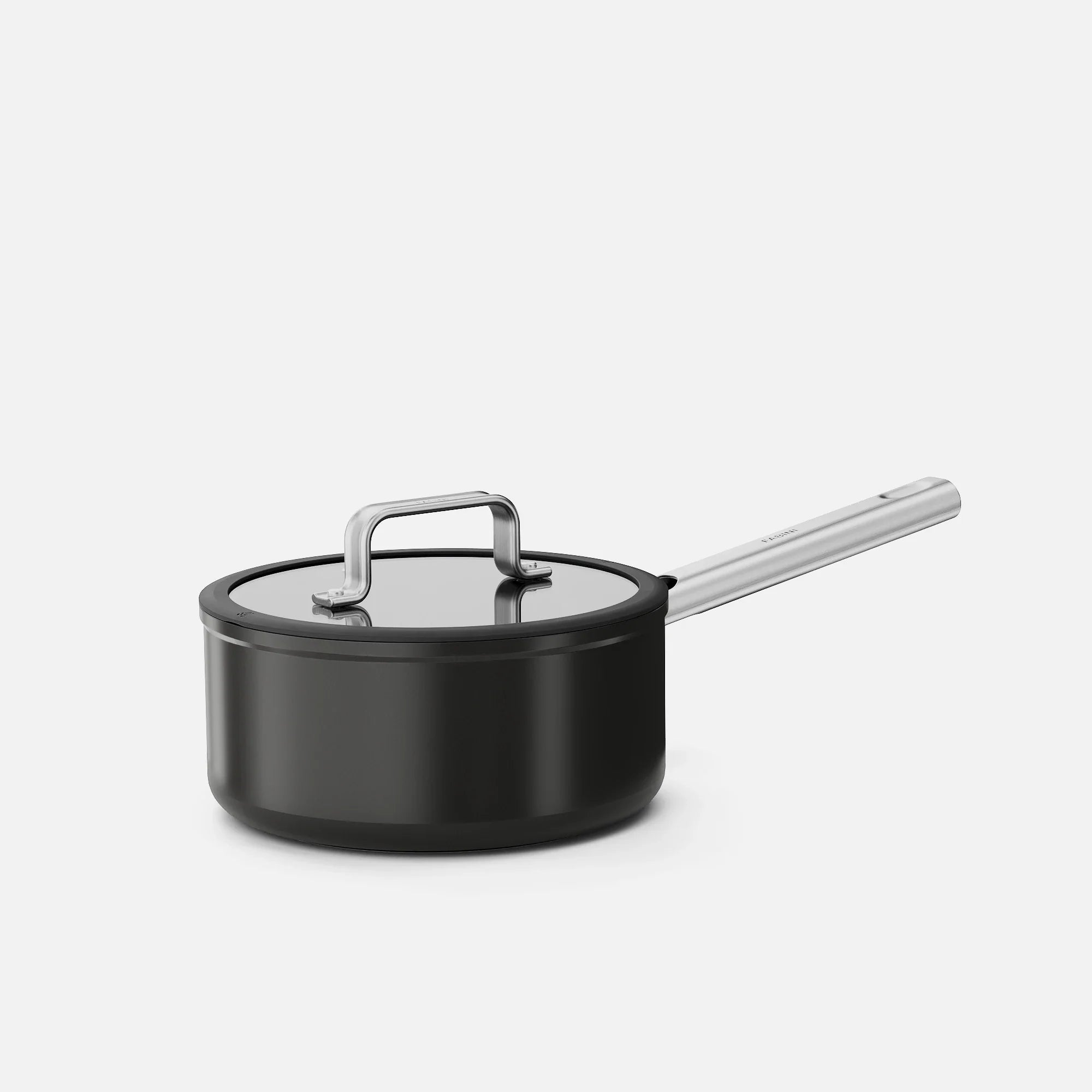 Rajnica Meda 5.0 Standard, ø 20 cm (2,4 l) - Nepriľnavá rajnica s keramickým povrchom s pokrievkou, čierna