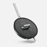 Panvica wok Meda 5.0 Standard, ø 28 cm - Nepriľnavá panvica s keramickým povrchom s pokrievkou, čierna