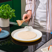 Palacinková panvica Meda 5.0 Standard, ø 28 cm - Nepriľnavá panvica s keramickým povrchom bez pokrievky, modrá