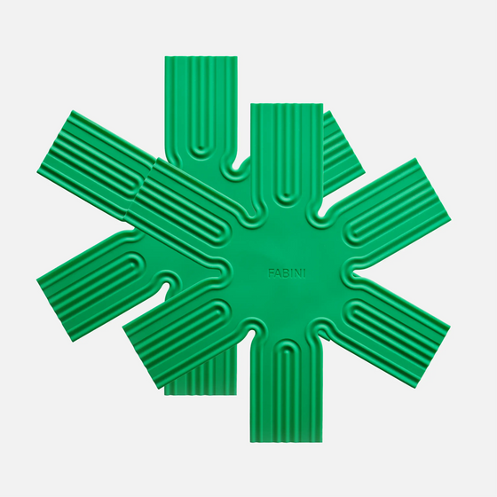 Preložka Otto, 2 kusy - Silikonová ochranná preložka na skladovanie panvíc, zelená