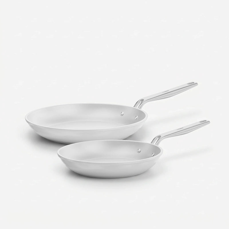 Sada panvíc Meda 5.0 Pro, ø 24 cm + ø 28 cm, 2 diely - Nepriľnavé panvice s keramickým povrchom, svetlosivé