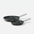 Sada panvíc Meda 5.0 Standard, ø 20 cm + ø 26 cm, 2 diely - Nepriľnavé panvice s keramickým povrchom, čierne