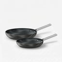 Sada panvíc Meda 5.0 Standard, ø 24 cm + ø 28 cm, 2 diely - Nepriľnavé panvice s keramickým povrchom, čierne