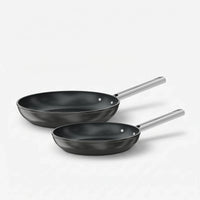 Sada panvíc Meda 5.0 Standard, ø 24 cm + ø 28 cm, 2 diely - Nepriľnavé panvice s keramickým povrchom, čierne