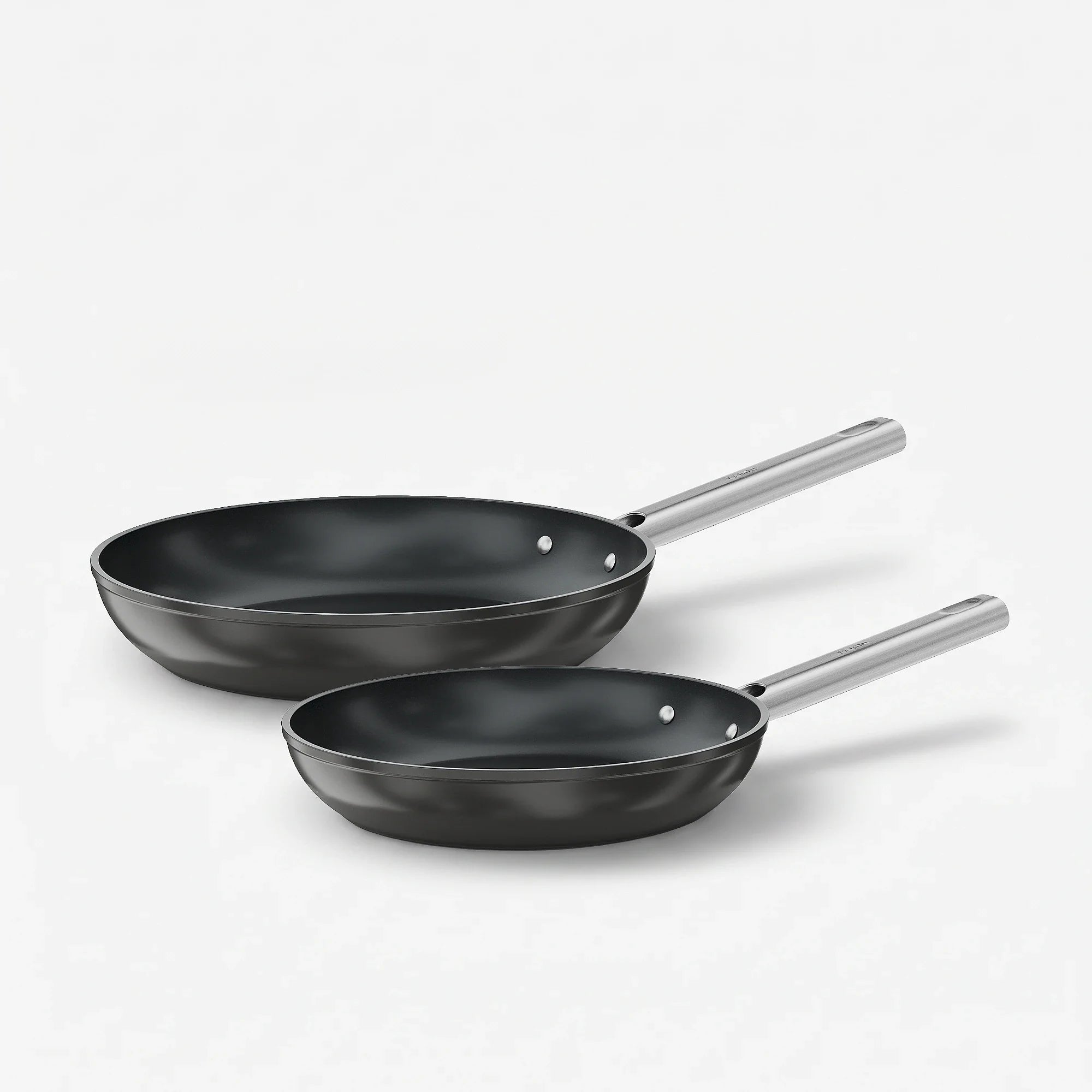 Sada panvíc Meda 5.0 Standard, ø 24 cm + ø 28 cm, 2 diely - Nepriľnavé panvice s keramickým povrchom, čierne