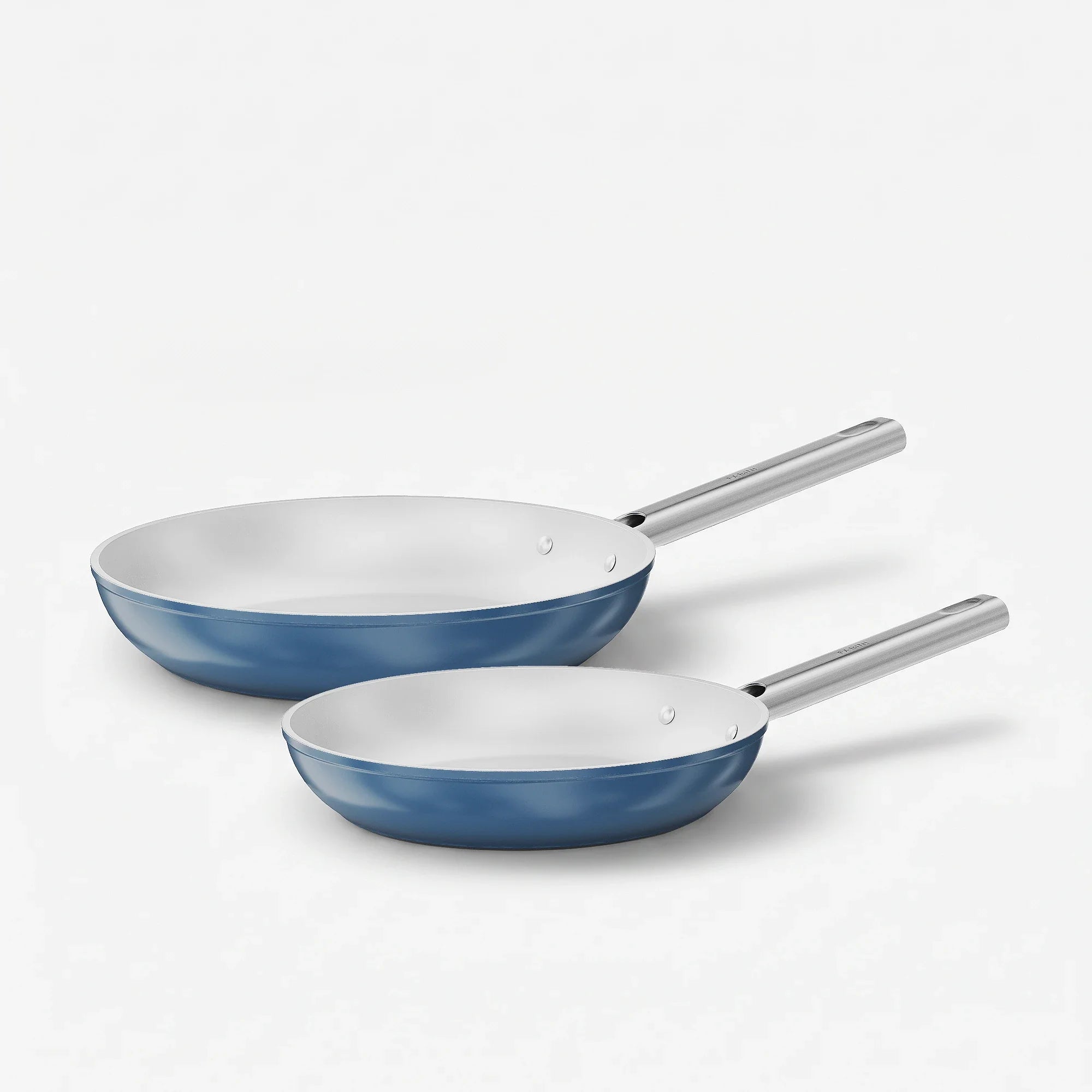Sada panvíc Meda 5.0 Standard, ø 24 cm + ø 28 cm, 2 diely - Nepriľnavé panvice s keramickým povrchom, modré