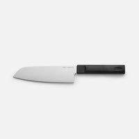 Santoku nôž Trino Economy, 17 cm - Nôž z nemeckej ocele, čierny