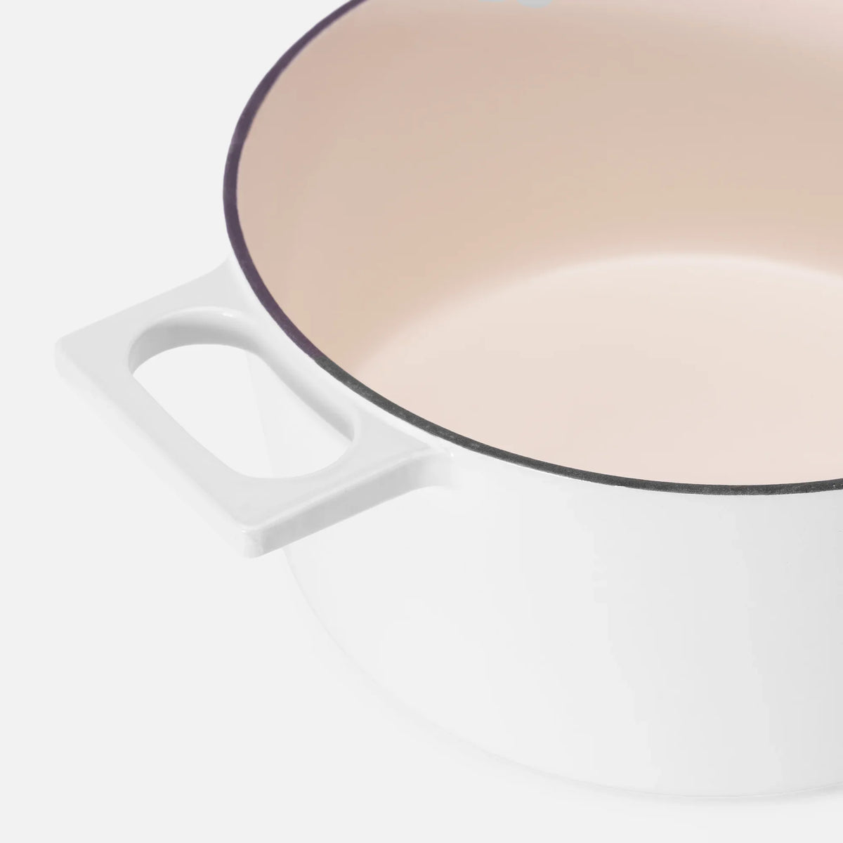Vianočný kastról Mattia 3.0 Standard, ø 26 cm (5,5 l) - Smaltovaný liatinový kastról s pokrievkou, biely